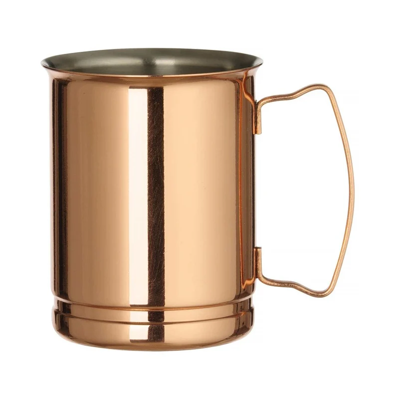 BarUp Cocktailbecher – Bierbecher – 0,4 l – Kupfer – Ø 85 × H 105 mm