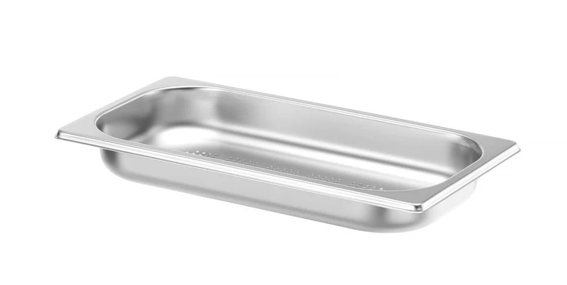 HENDI Behälter GN 1 / 3 perforiert – Profi Line – GN 1 / 3 – 1,2 l – (H)40 mm