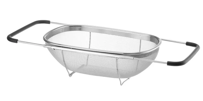 HENDI Verlängerbares Spülbecken-Sieb – 360 × 240 × 115 mm