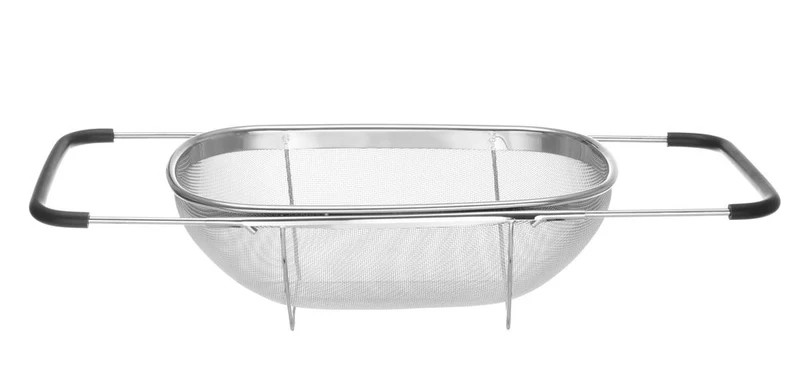 HENDI Verlängerbares Spülbecken-Sieb – 360 × 240 × 115 mm