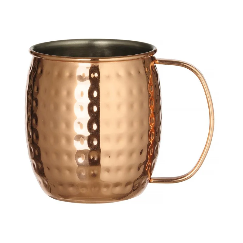 BarUp Cocktailbecher – Moscow-Mule-Becher – 0,5 l – Kupfer – Ø 97 × H 100 mm