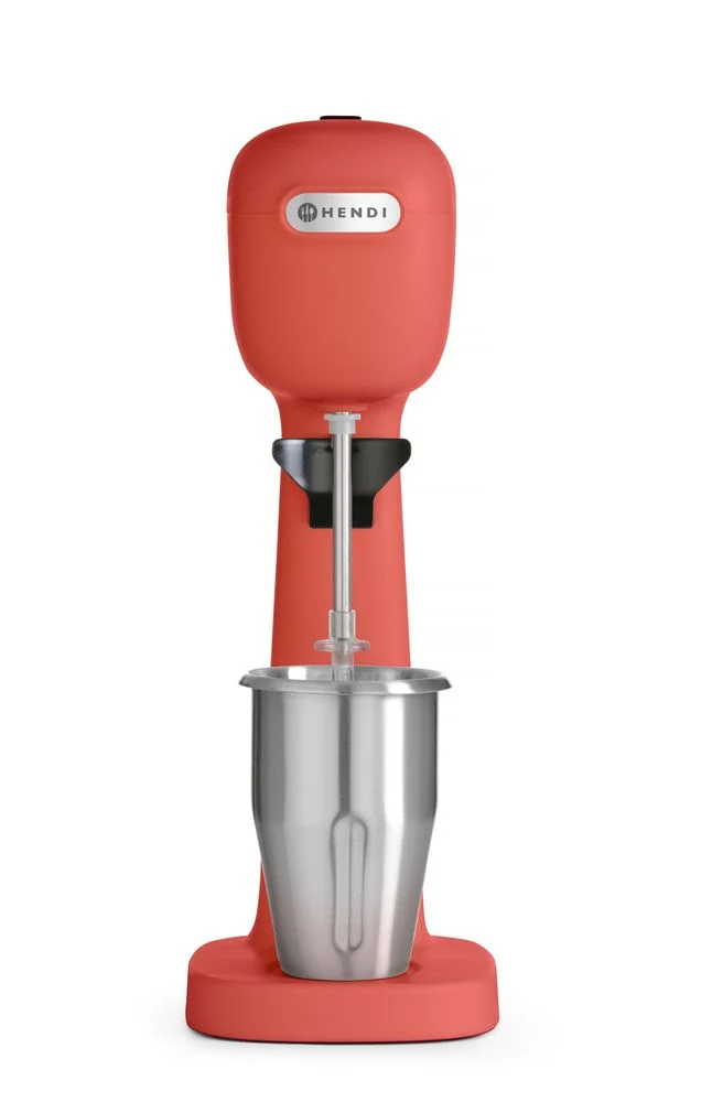 HENDI Milchshake-Mixer – designed by Robert Bronwasser – Rot – 230 V / 400 W – 170 × 196 × 490 mm