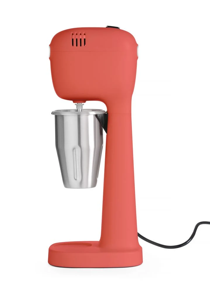 HENDI Milchshake-Mixer – designed by Robert Bronwasser – Rot – 230 V / 400 W – 170 × 196 × 490 mm