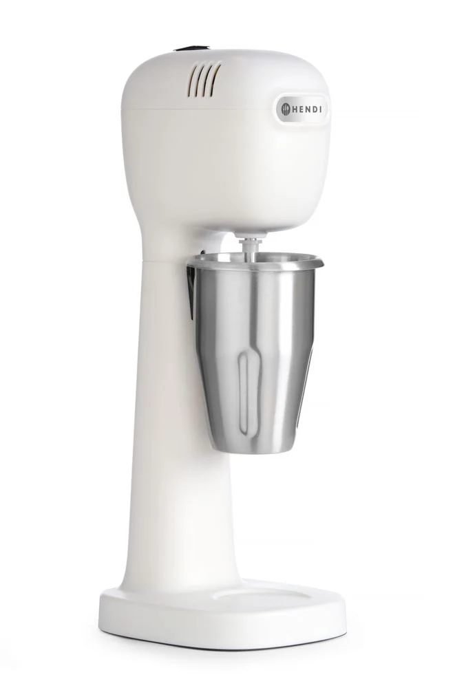 HENDI Milchshake-Mixer – designed by Robert Bronwasser – Weiß – 230 V / 400 W – 170 × 196 × 490 mm