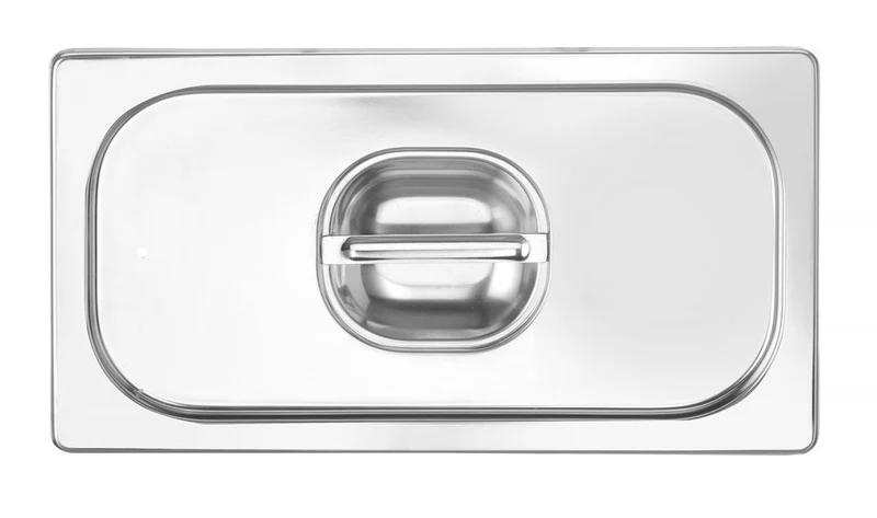 HENDI Gastronorm-Deckel mit Silikonrand – Profi Line – GN 1 / 3 – 325 × 176 mm