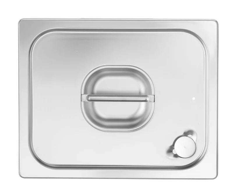 HENDI Gastronorm-Deckel mit Silikonrand – Profi Line – GN 1 / 2 – 265 × 325 mm