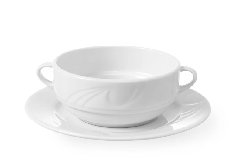 HENDI Untertasse für Suppenschale – Ø 180 mm – 12 Stück