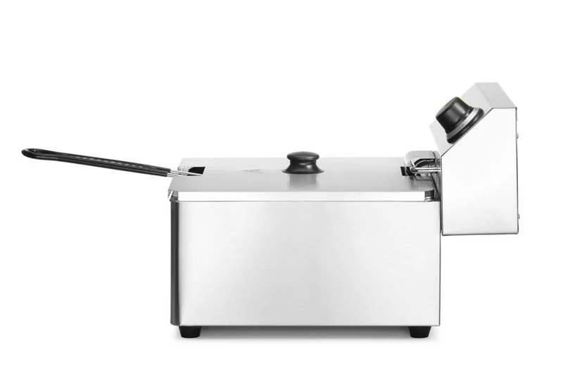 HENDI Fritteuse Kitchen Line - 6 l – Kitchen Line – 6 l – 230 V / 3300 W – 269 × 430 × 300 mm