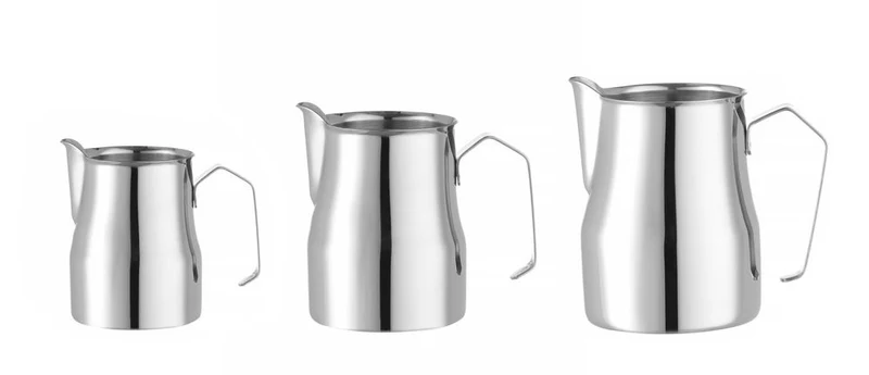 HENDI Milchkännchen mit V-förmigem Ausguss – 0,45 l – Ø 75 × H 111 mm