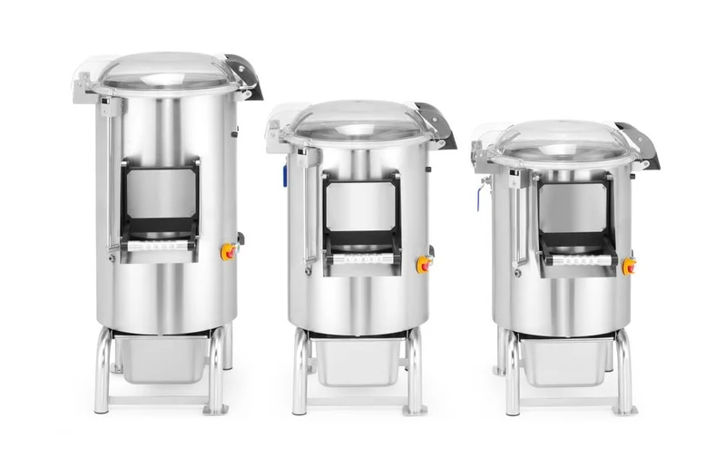 HENDI Kartoffelschäler – 5 kg – Kitchen Line – 230 V / 550 W – 620 × 525 × 787 mm