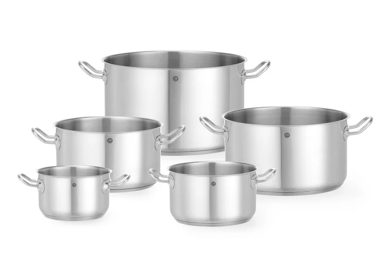HENDI Schmortopf Mittel - ohne Deckel – Kitchen Line – 3,5 l – Ø 200 × H 115 mm