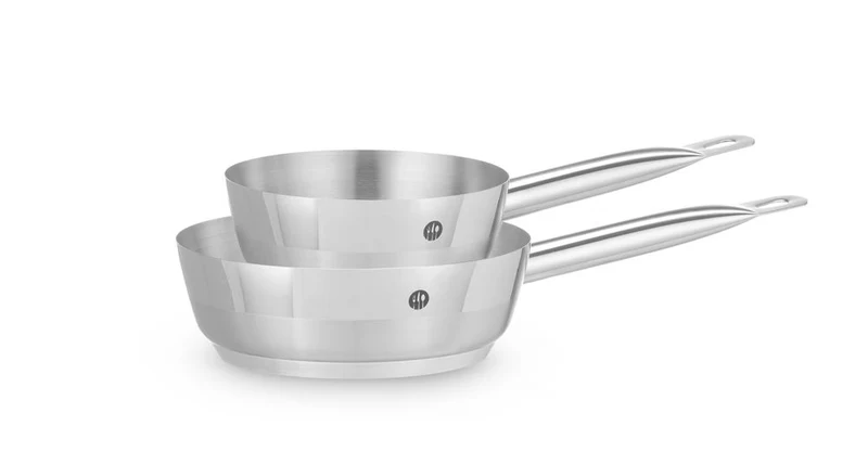 HENDI Sauteuse - ohne Deckel – Profi Line – 1 l – Ø 160 × H 60 mm