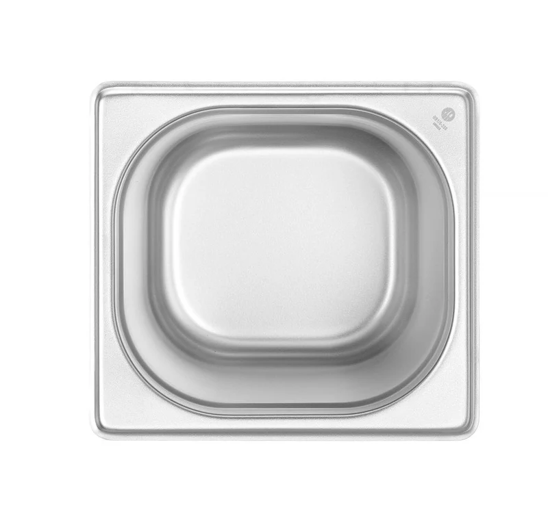 HENDI Gastronorm-Behälter 1 / 6 – Budget Line – GN 1 / 6 – 3,4 l – 176 × 162 × 200 mm