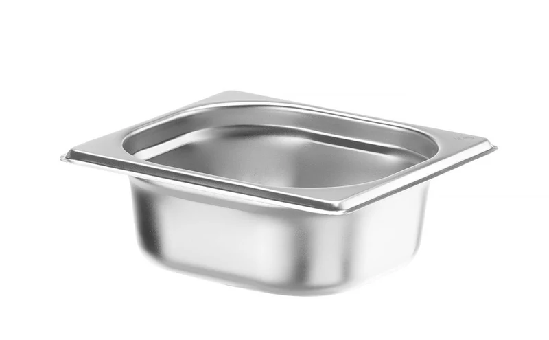 HENDI Gastronorm-Behälter 1 / 6 – Budget Line – GN 1 / 6 – 1 l – 176 × 162 × 65 mm
