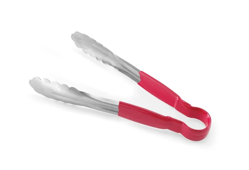 HENDI Servierzange HACCP 250 mm – Rot – 250 mm