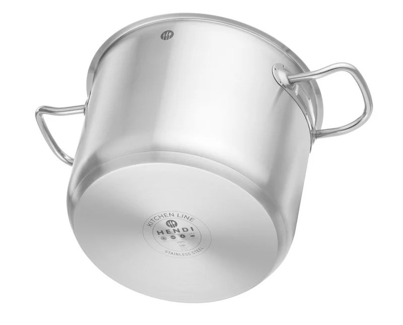 HENDI Schmortopf hoch - ohne Deckel – Kitchen Line – 5 l – Ø 200 × H 160 mm