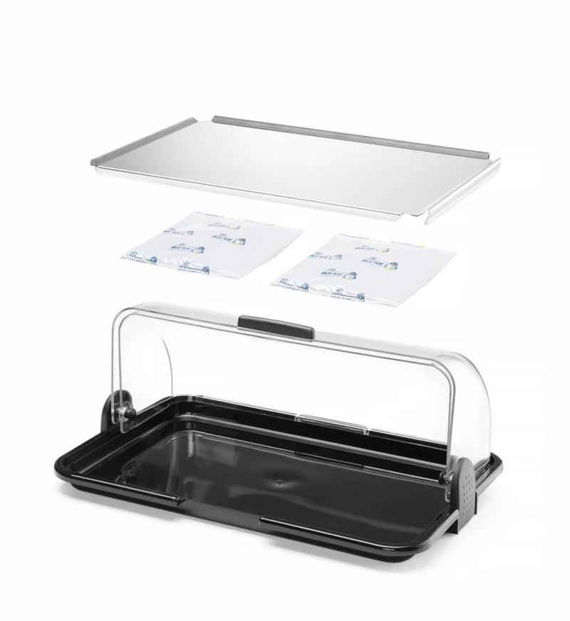 HENDI Rolltop-Display – 465 × 315 × 195 mm