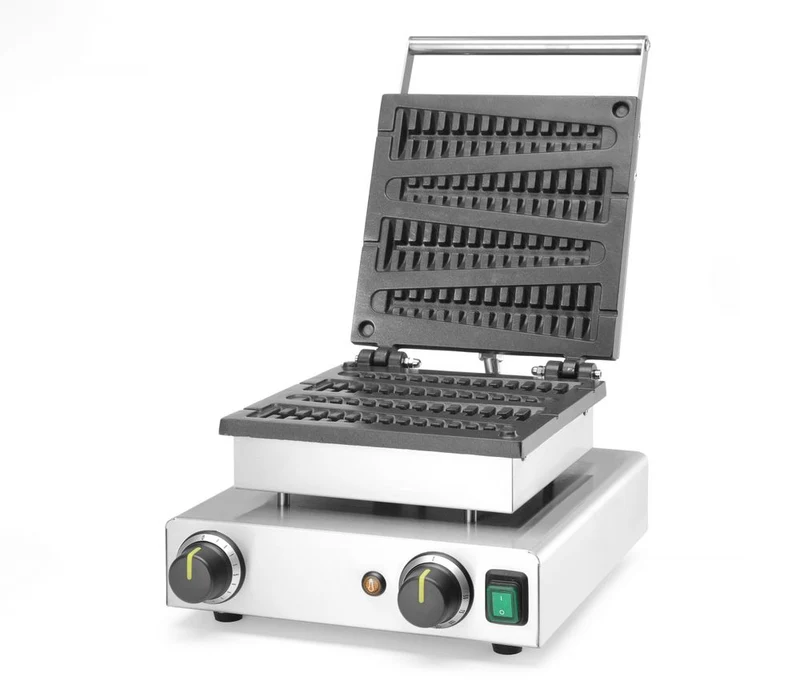 HENDI Waffeleisen ‚Lollipop’ – 230 V / 1750 W – 314 × 417 × 229 mm