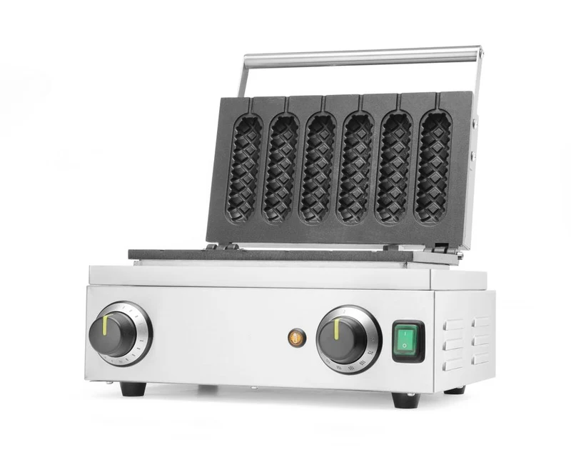 HENDI Waffeleisen 'Corn Dog' – 230 V / 1550 W – 390 × 378 × 229 mm