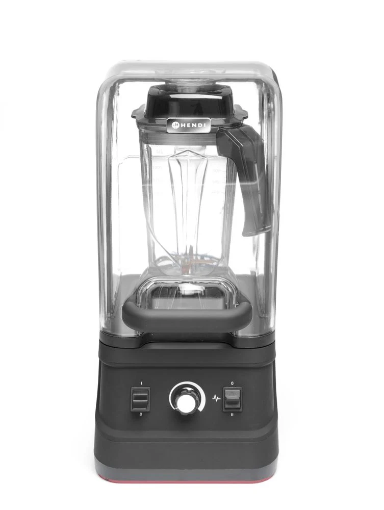 HENDI Standmixer mit Schallgehäuse und BPA-freiem Behälter – 230 V / 1680 W – 250 × 300 × 540 mm