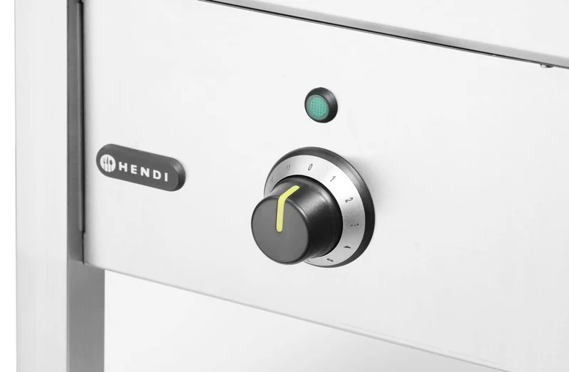 HENDI Hockerkocher – Induktion – 400 V / 5000 W – 422 × 400 × 366 mm