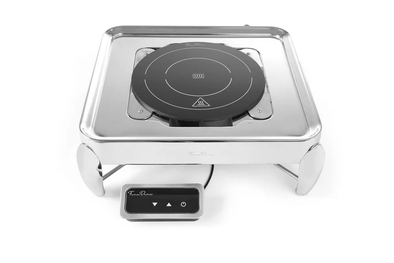 Fine Dine Induktionsheizplatte 800 W – Schwarz – 230 V / 800 W – Ø 245 × H 80 mm