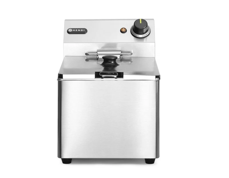 HENDI Fritteuse Kitchen Line - 8 l – Kitchen Line – 8 l – 230 V / 3500 W – 265 × 430 × 350 mm