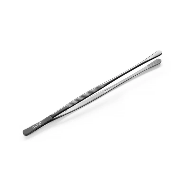 BarUp Pinzette – runder Kopf – Schwarz – 305 mm