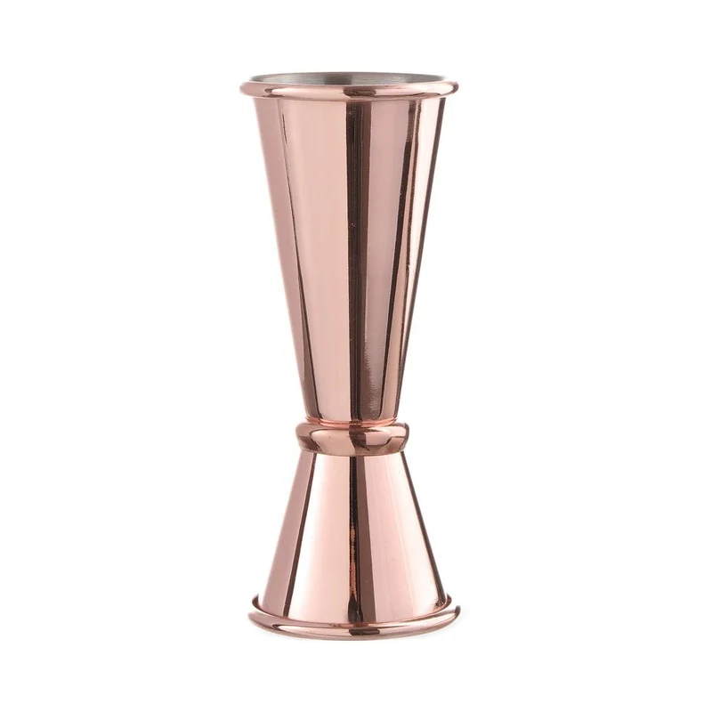 BarUp Barmaß 30 / 50 ml – Kupfer – Ø 45 × H 114 mm