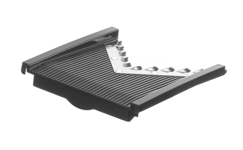 HENDI Mandoline V-förmig – Schwarz – 130 × 335 × 75 mm
