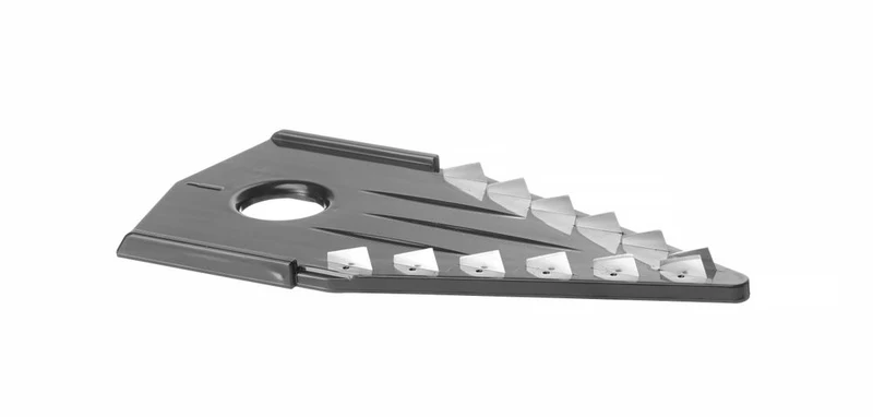 HENDI Mandoline V-förmig – Schwarz – 405 × 135 × 145 mm