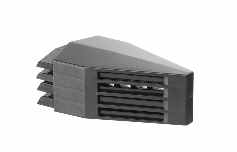 HENDI Mandoline V-förmig – Schwarz – 405 × 135 × 145 mm