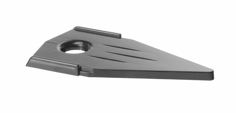 HENDI Mandoline V-förmig – Schwarz – 405 × 135 × 145 mm